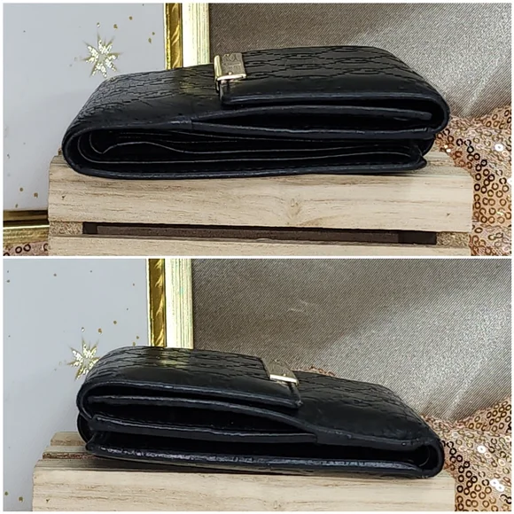 Gucci GG Guccissima Lambskin French flap Bifold Wallet PRISTINE CONDITION W/ Box - Picture 7 of 17